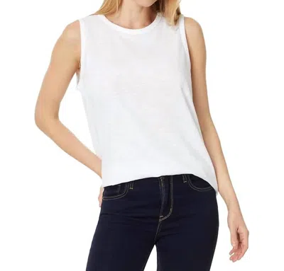 Elliott Lauren Scoopneck Tank Top In White