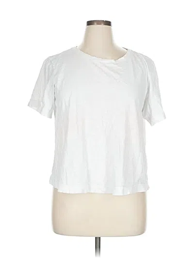 Pre-owned Elliott Lauren Short Sleeve T-shirt In White