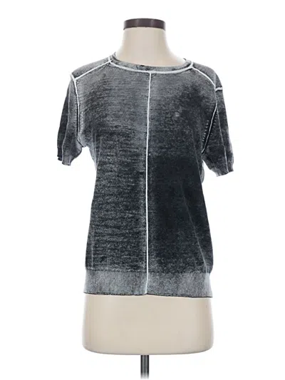 Pre-owned Elliott Lauren Short Sleeve T-shirt In Silver