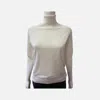 Elliott Lauren Short Sleeve Turtleneck Sweater In White In White
