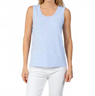 Elliott Lauren Sleeveless Tank Top In Sky Blue