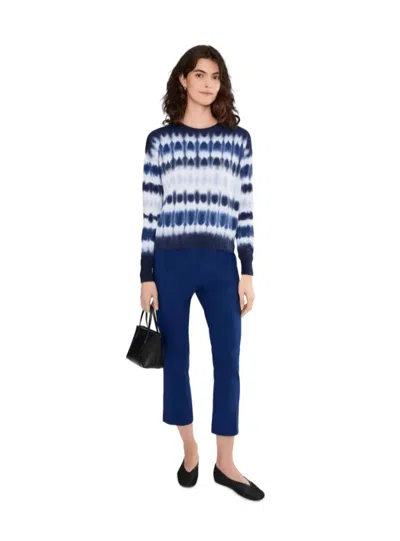 Elliott Lauren Soundwave Sweater In Navy Multi In Blue