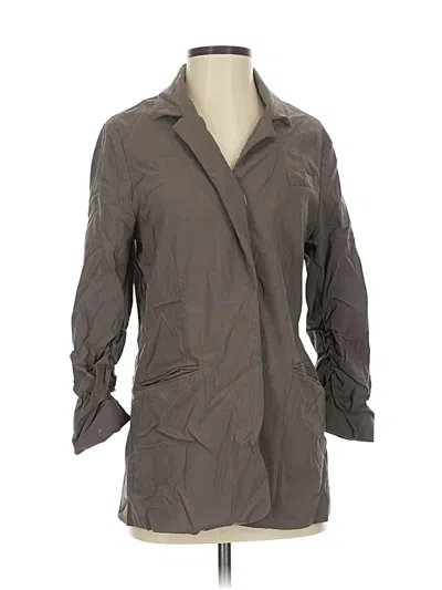 Pre-owned Elliott Lauren Trenchcoat In Gray