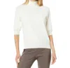 Elliott Lauren Top It Off Turtleneck Sweater In White In White