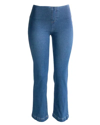 Elliott Lauren Women's Knit Jean In Denim In Pattern