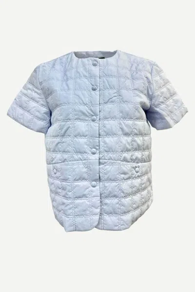 Elliott Lauren Women's Puffer Vest In Iris In Blue