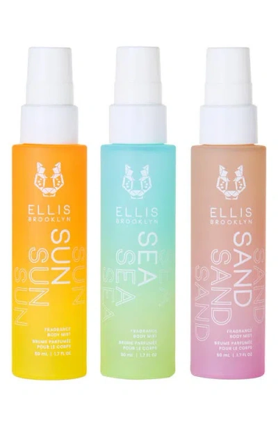 Ellis Brooklyn Beach Read Fragrance Body Mist Trio In No Color