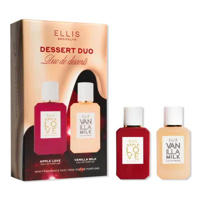 Ellis Brooklyn Dessert Duo: Mini Apple Love & Vanilla Milk Duo Set
