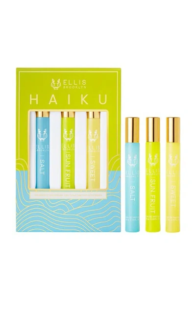Ellis Brooklyn Haiku Fragrance Rollerball Trio In N,a