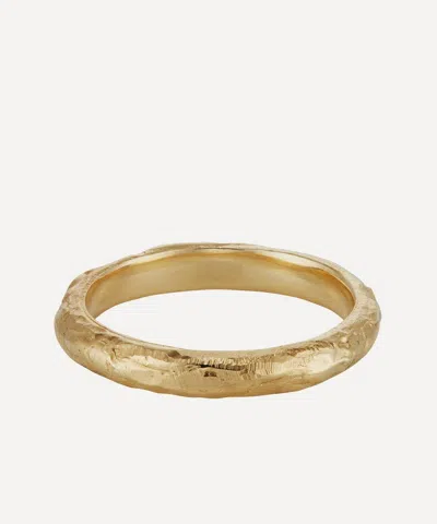 Ellis Mhairi Cameron 14ct Gold 3mm Wedding Band Ring