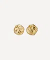 Ellis Mhairi Cameron 14ct Gold 4mm Crush Stud Earrings