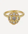 Ellis Mhairi Cameron 14ct Gold Armach Diamond Cocktail Ring Ii In Gold