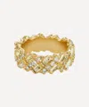 Ellis Mhairi Cameron 14ct Gold Armach Diamond Eternity Ring Ii In Gold