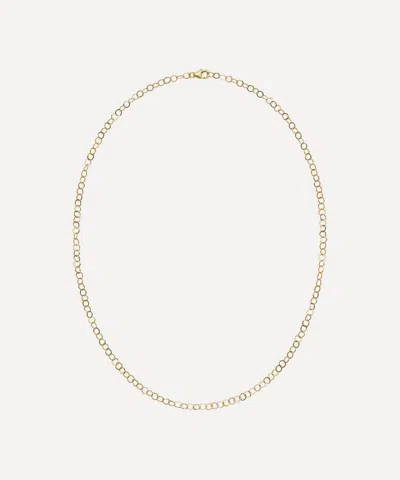 Ellis Mhairi Cameron 14ct Gold Li Small Forged Link Chain Necklace