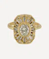 Ellis Mhairi Cameron 14ct Gold One-of-a-kind White Diamond Legacy Cocktail Ring In Gold