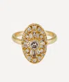 Ellis Mhairi Cameron 14ct Gold Oval Scatter Legacy Cocktail Ring