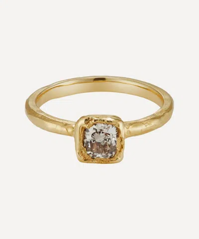 Ellis Mhairi Cameron 14ct Gold Pale Champagne Diamond Engagement Ring