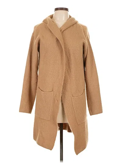 Pre-owned Ellison Cardigan Sweater In Tan