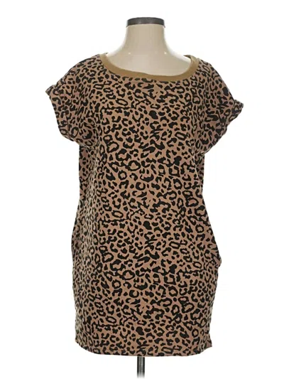 Pre-owned Ellison Casual Dress In Brown