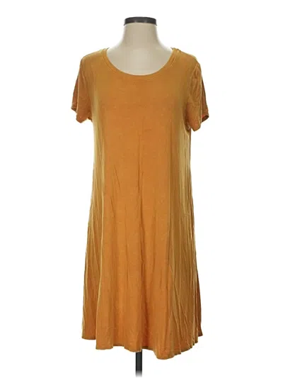 Pre-owned Ellison Casual Dress In Tan