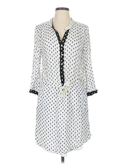 Pre-owned Ellison Casual Dress In White