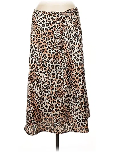 Pre-owned Ellison Casual Skirt In Brown