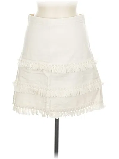 Pre-owned Ellison Casual Skirt In White