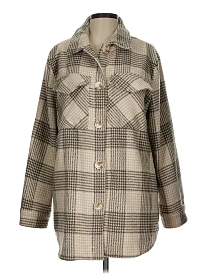 Pre-owned Ellison Coat In Brown