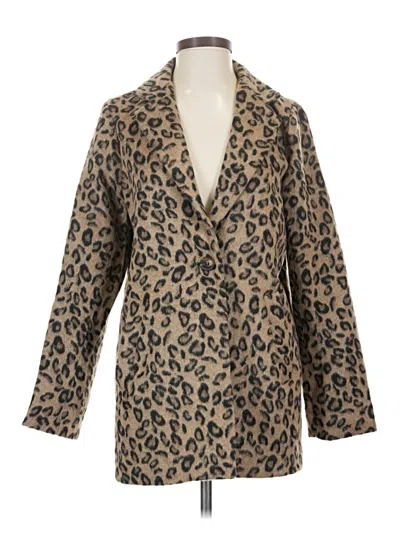 Pre-owned Ellison Coat In Brown