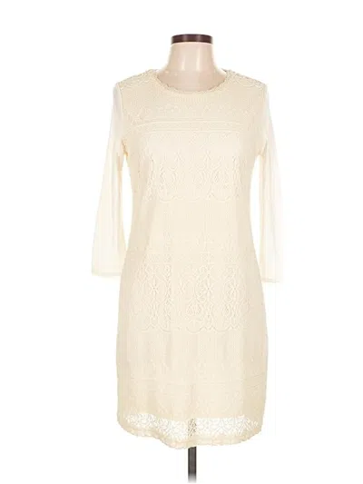 Pre-owned Ellison Cocktail Dress In White