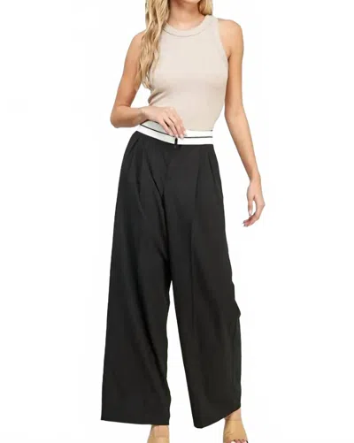Ellison Fold-over Waist Trouser In C