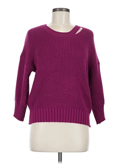Pre-owned Ellison Pullover Sweater In Purple