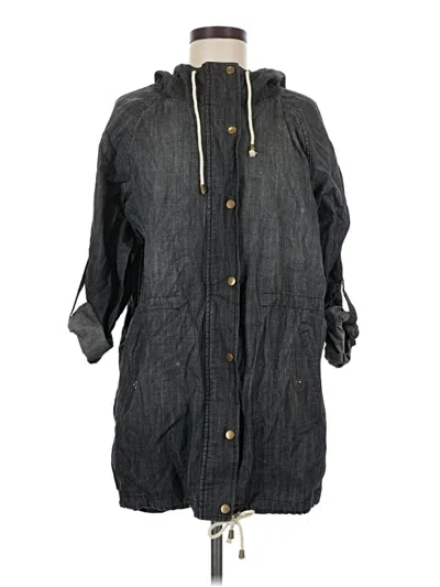 Pre-owned Ellison Raincoat In Gray
