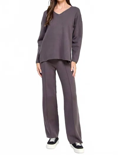 Ellison Salma Pants In Dark Grey