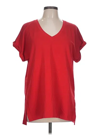 Pre-owned Ellison Short Sleeve T-shirt In Red