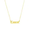Ellison+young Gold Plated Cancer Zodiac Necklace In Gold