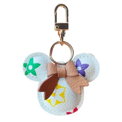 Ellison+young Magical Mouse Keychain In White