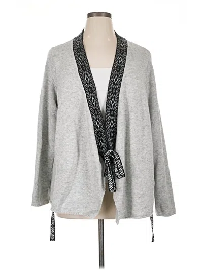 Pre-owned Ellos Cardigan Sweater In Gray