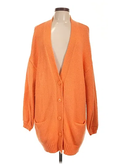 Pre-owned Ellos Cardigan Sweater In Orange