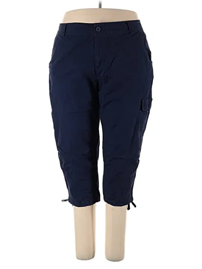 Pre-owned Ellos Cargo Pants In Blue