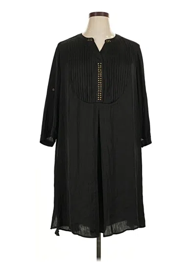 Pre-owned Ellos Casual Dress In Black