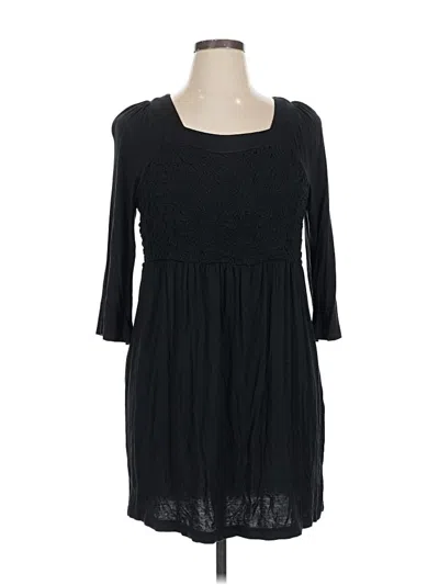 Pre-owned Ellos Casual Dress In Black