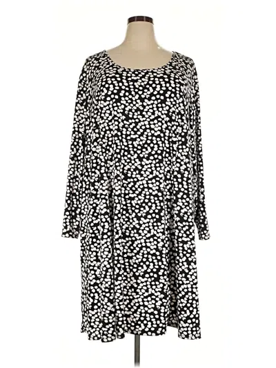 Pre-owned Ellos Casual Dress In Black