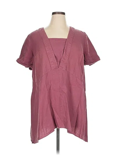 Pre-owned Ellos Casual Dress In Burgundy