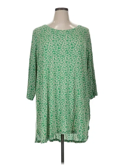 Pre-owned Ellos Casual Dress In Green