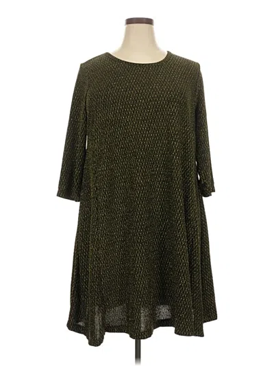 Pre-owned Ellos Casual Dress In Green