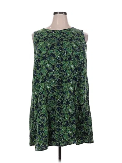 Pre-owned Ellos Casual Dress In Green