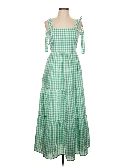 Pre-owned Ellos Casual Dress In Green