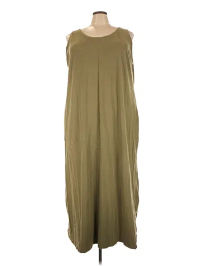 Pre-owned Ellos Casual Dress In Green
