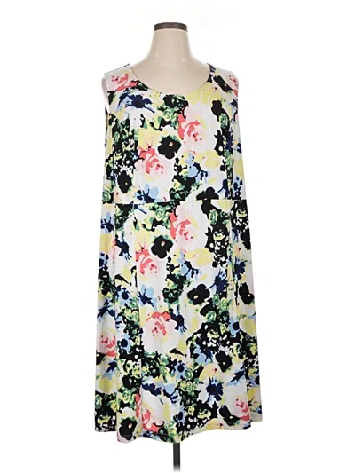 Pre-owned Ellos Casual Dress In Ivory